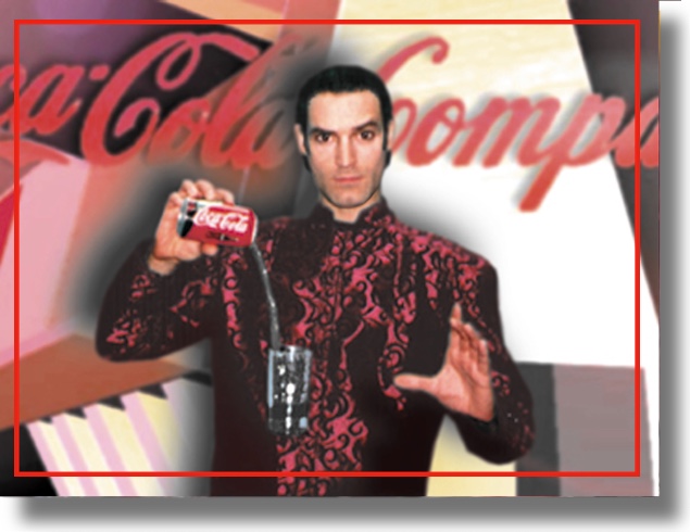 Coca Cola Clean Comedy Magician Corporate Comedy Magician For Private Events and Trade Shows in Boston