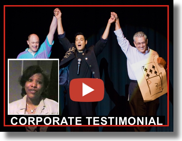 Ford Testimonial Clean Comedy Magician Corporate Comedy Magician For Company Parties and Trade Shows in Boston