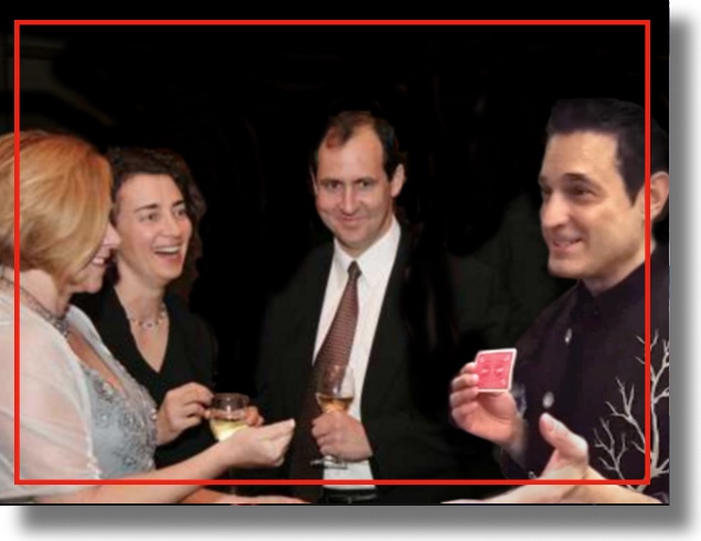 Strolling Company Party Clean Comedy Magician Corporate Comedy Magician For Private Events and Trade Shows in Boston